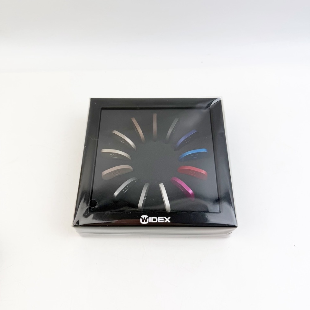Widex Moment Color Plates Presentation Box Hearing 13 Colors Display Aid New